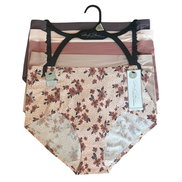 Marilyn Monroe 5-PK No-Show Panties - Picture 1 of 5